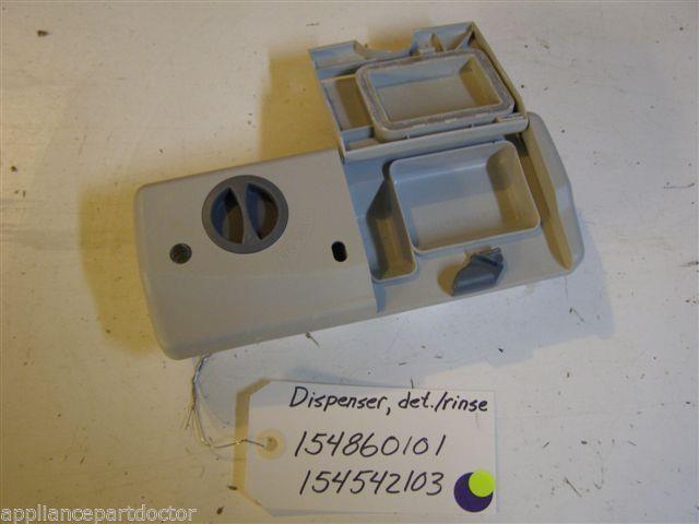 Electrolux DISHWASHER 154860101 154542103 Dispenser,det/rinse Aid used part Electrolux DISHWASHER 154860101 154542103 Dispenser,det/rinse Aid used part